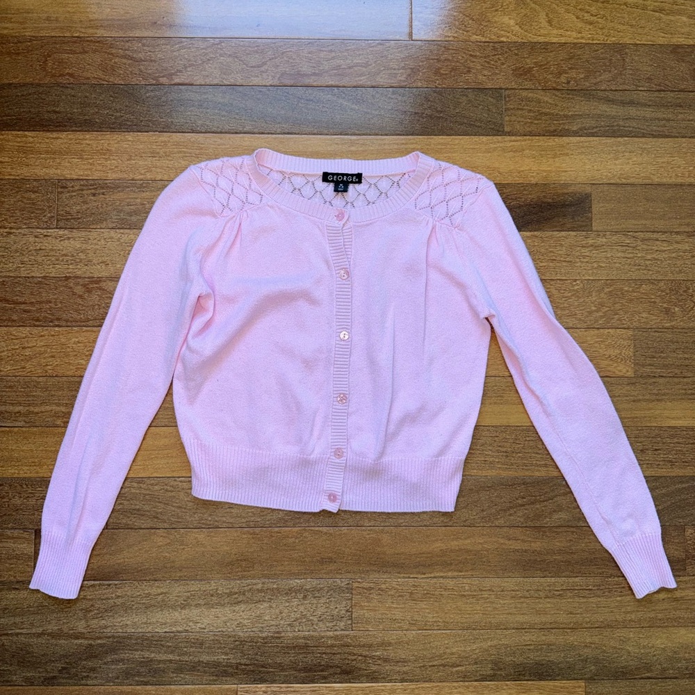 George Light Pink Kids Cardigan